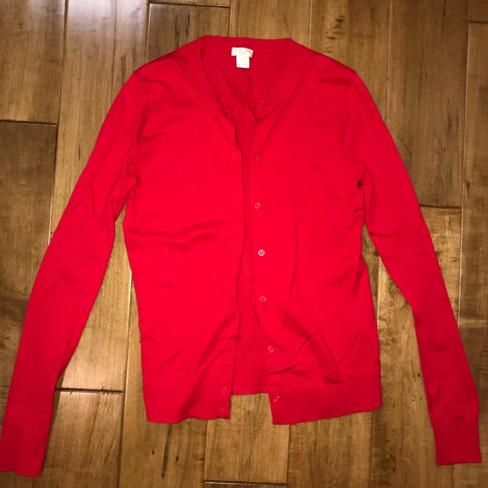 Red J.Crew Sweater